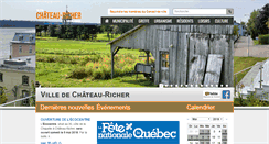 Desktop Screenshot of chateauricher.qc.ca